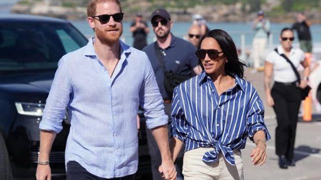 Prince Harry and his wife, Meghan